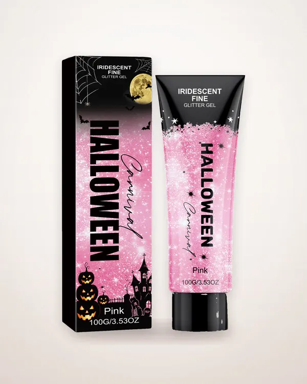 Pink Glitter Fixing Gel