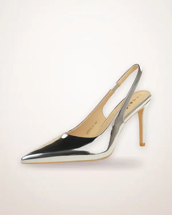 Cutout Peep-Toe Stiletto Pumps