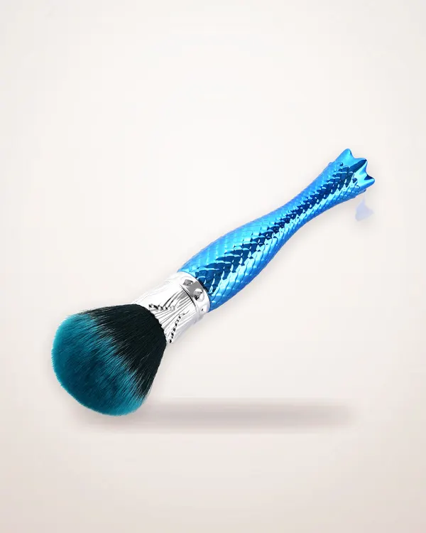 Blue Nylon Bristle Makeup Brush