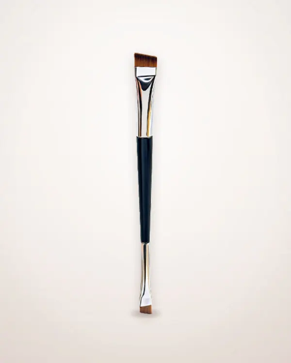 Double-Ended Angled Liner and Brow Brush