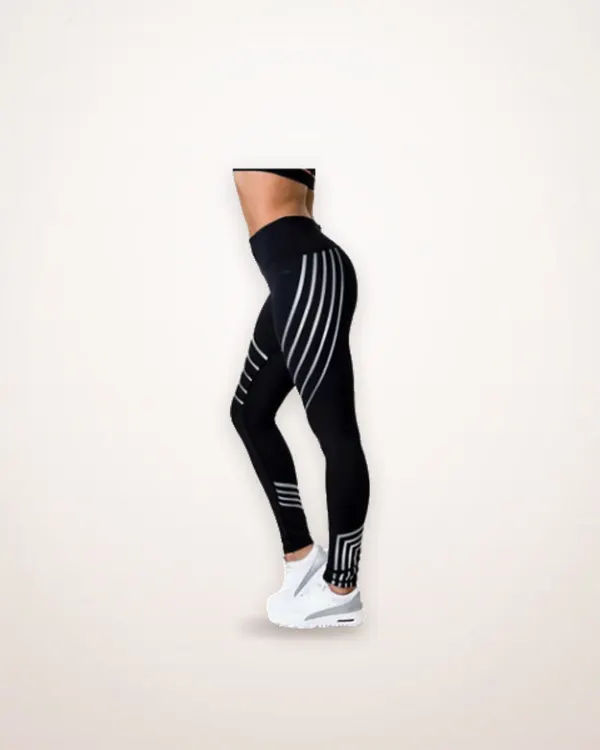 Night Glow Print Workout Leggings