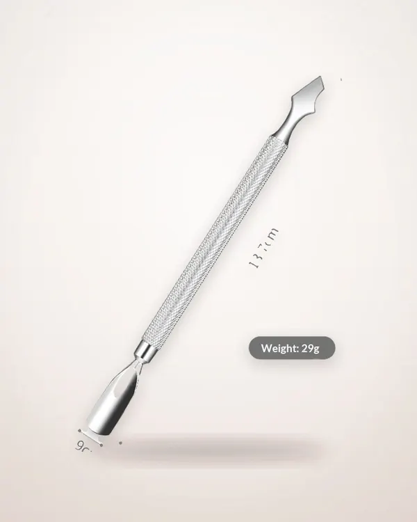 Double-Ended Stainless Steel Nail Pusher