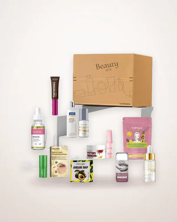 Cosmetic Gift Box with Retinol Eye Masks
