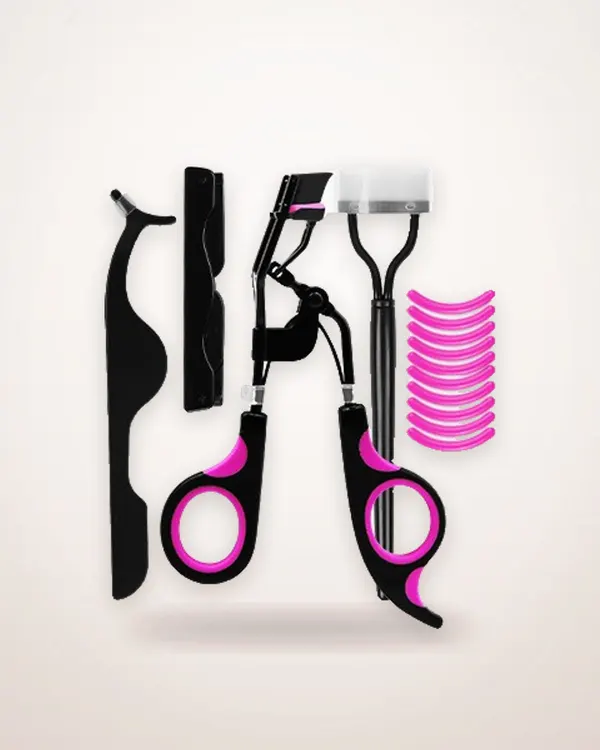 Semi-Arc Lash Curler and Brow Grooming Set