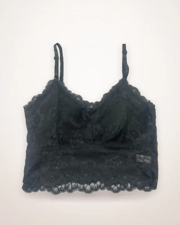 Lace Backless Bra with Adjustable Straps