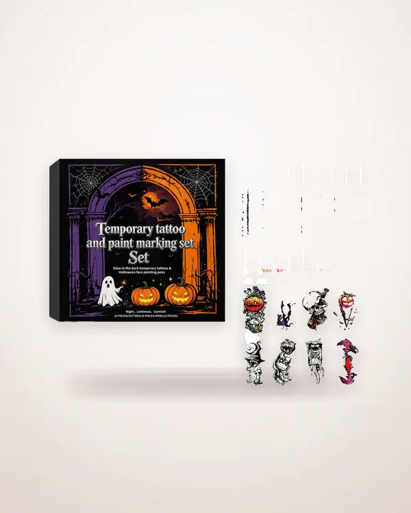 Night Glow Body Paint Set