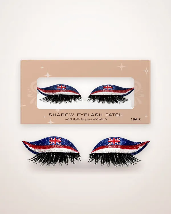 Britain Flag False Eyelashes