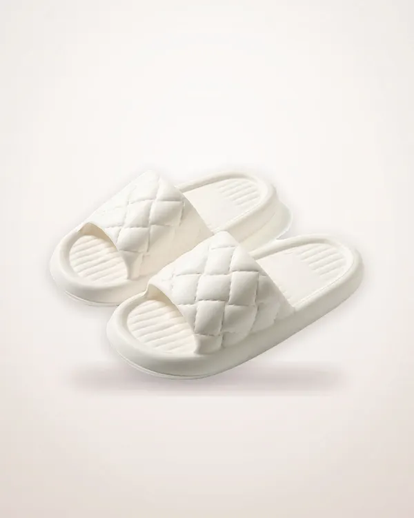 EVA Rhombus Slide Slippers