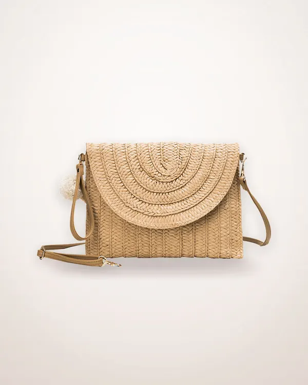 Hand Woven Square Crossbody Bag