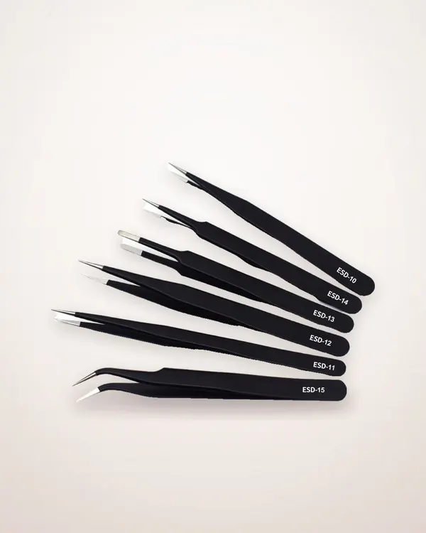 Stainless Steel Pointed Precision Tweezers