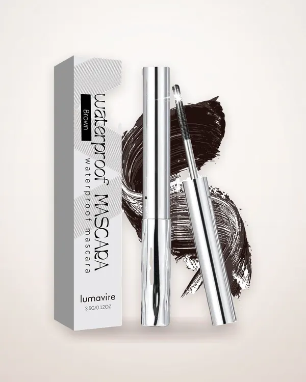 Brown Waterproof Curling Mascara