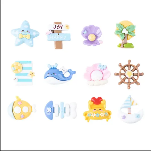 25-Piece Beach Garden Shoe Charm Set